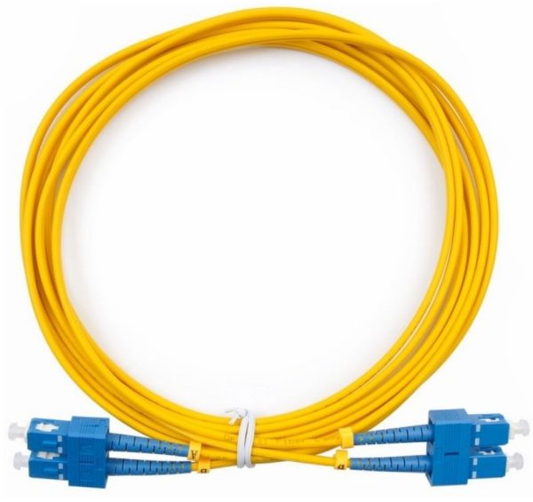 RC19 ШВО(d)-9-SC-SC-25m Патч-корд оптический duplex SC-SC 9/125 sm 25м LSZH