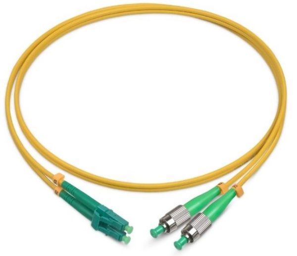 RC19 ШВО(d)-9-FC/APC-LC/UPC-25m Патч-корд оптический duplex FC/APC-LC/UPC 9/125 sm 25м LSZH