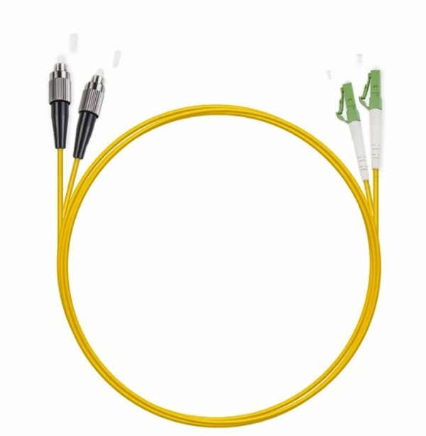 RC19 ШВО(d)-9-LC/APC-FC/UPC-2m Патч-корд оптический duplex LC/APC-FC/UPC 9/125 sm 2м LSZH